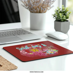 Sewing Mousepad, Sew On and Sew Forth, Antique Sewing Machine Mouse Pad, Quilting Gift, Seamstress Gift, Floral Mousepad, Sewing Lover Gift - Tawshia