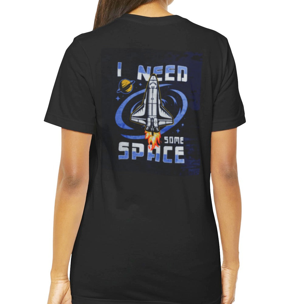I Need Some Space Graphic Rocket Design T-shirt product