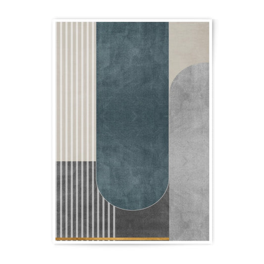 Geometric Photographic Print, Modern Art Print, Abstract Shapes Wall Decor, Minimalist Art, Home Decor Art Print, Statement Wall Art - Tawshia