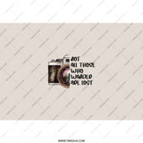 Wanderlust Tumbler, Photography Gift, Travel Quote Tumbler, Not All Those Who Wander Are Lost, Outdoors Tumbler, Gift for Traveler - Tawshia