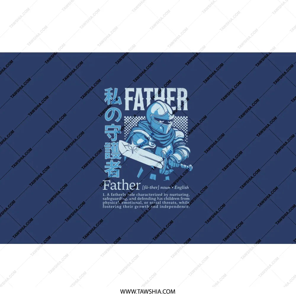 Father Character Knight Protector Blue Product Type