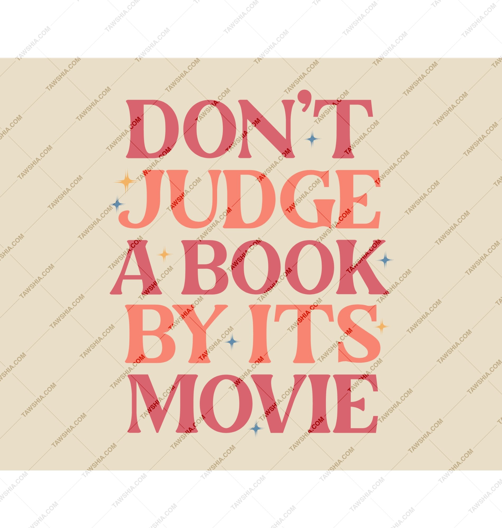 Don't Judge A Book By Its Movie product