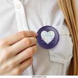 Learning Is Lifes Adventure Pinback Button, School Teacher Gift, Student Motivation, Education Badge, Inspirational Pin Button - Tawshia