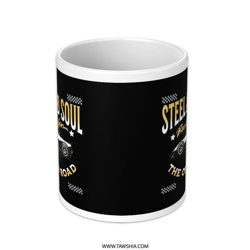 Steel Soul On The Open Road Coffee Mug product