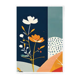 Floral Photographic Print, Abstract Flower Art Print, Modern Botanical Wall Decor, Flower Illustration, Home Decor, Trendy Aesthetic Art - Tawshia