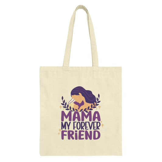 Mama My Forever Friend Tote Bag, Mother and Child Art, Gift For Mom, Mothers Day Present, Everyday Carry Bag, Reusable Bag - Tawshia