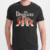 The Dinosaurs Graphic Printed Black T-shirt product