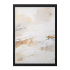 Abstract Painting Wall Art, Beige Neutral Art Print, Textured Wall Decor, Minimalist Art, Modern Home Decor - Tawshia