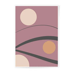 Abstract Circles Photographic Print, Minimalist Wall Art, Modern Home Decor, Circle Art Print, Geometric Print, Contemporary Art, Circle - Tawshia