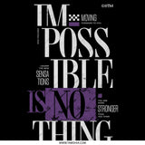 Motivational Moving Forward Impossible is Nothing product