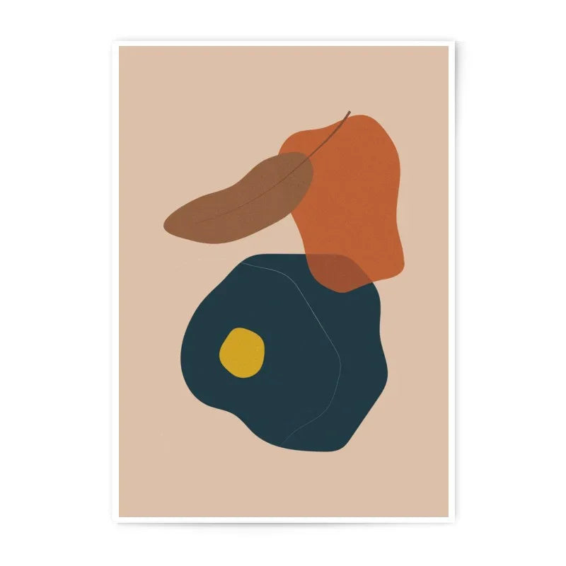 Abstract Shapes Photographic Print, Modern Art Print, Minimalist Wall Art, Contemporary Decor, Home Decor, Unique Gift Idea - Tawshia