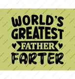 World's Greatest Father Farter Humorous Gift product