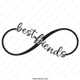 Best Friends Forever Pinback Button, Infinity Symbol, Cute Friendship Gift, BFF Pins, Matching Buttons, Trendy Accessories - Tawshia