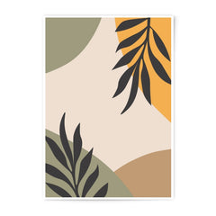 Abstract Leaf Photographic Print, Botanical Wall Art, Modern Home Decor, Neutral Tones, Nature Inspired Print, Minimalist Art - Tawshia