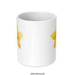 Yellow Tiger Lily Mug, Floral Mug, Flower Coffee Mug, Botanical Mug, Unique Gift Idea, Vintage Lily Art, Nature Lover Gift, Tea Cup - Tawshia