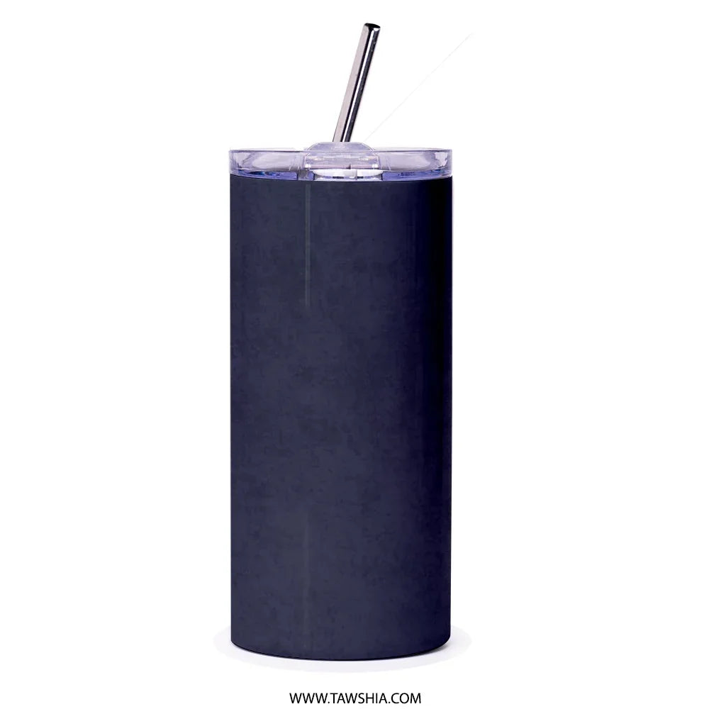 Stylish Insulated Travel Tumbler with Straw product
