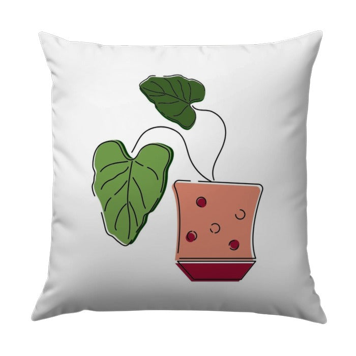 Plant Pillow, Potted Plant Pillow, Modern Home Decor Pillow, Houseplant Pillow, Minimalist Pillow, Decorative Pillow, Throw Pillow - Tawshia