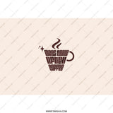 Ideas Come After Coffee Tumbler, Funny Coffee Lover Gift, Motivation Tumbler, Inspiration, Unique Gift Idea, Office Drinkware - Tawshia