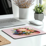 Colorful Floral Hat Design Graphic Mouse Pad product