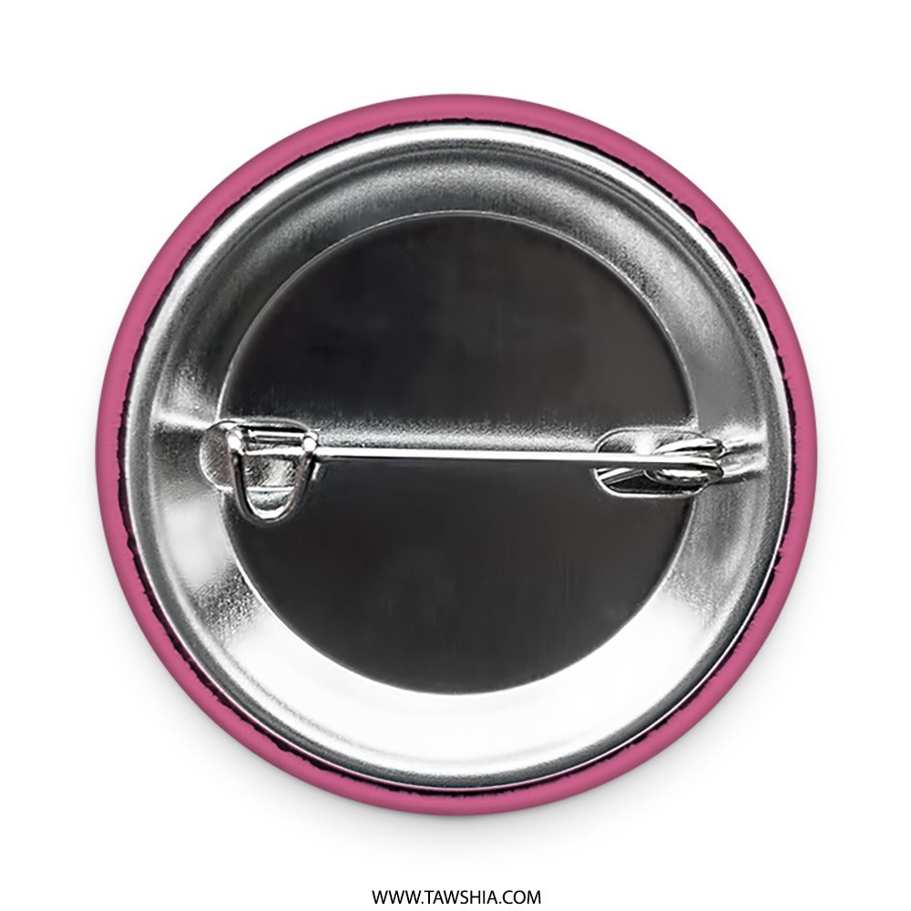 I Am Stronger Pinback Button, Motivational Badge, Pink Gift, Positive Affirmation, Inspirational Jewelry, Self Love, Support Button - Tawshia