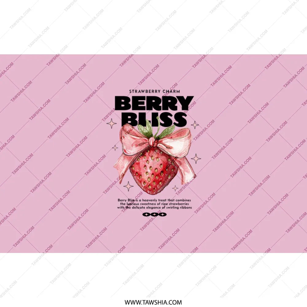 Strawberry Charm Berry Bliss Graphic Shirt product