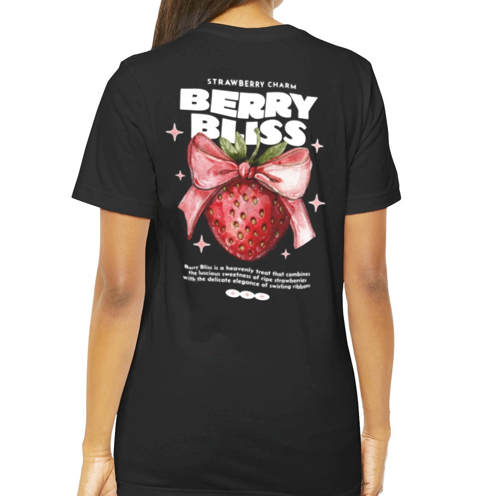 Strawberry Charm Berry Bliss Graphic T-Shirt product