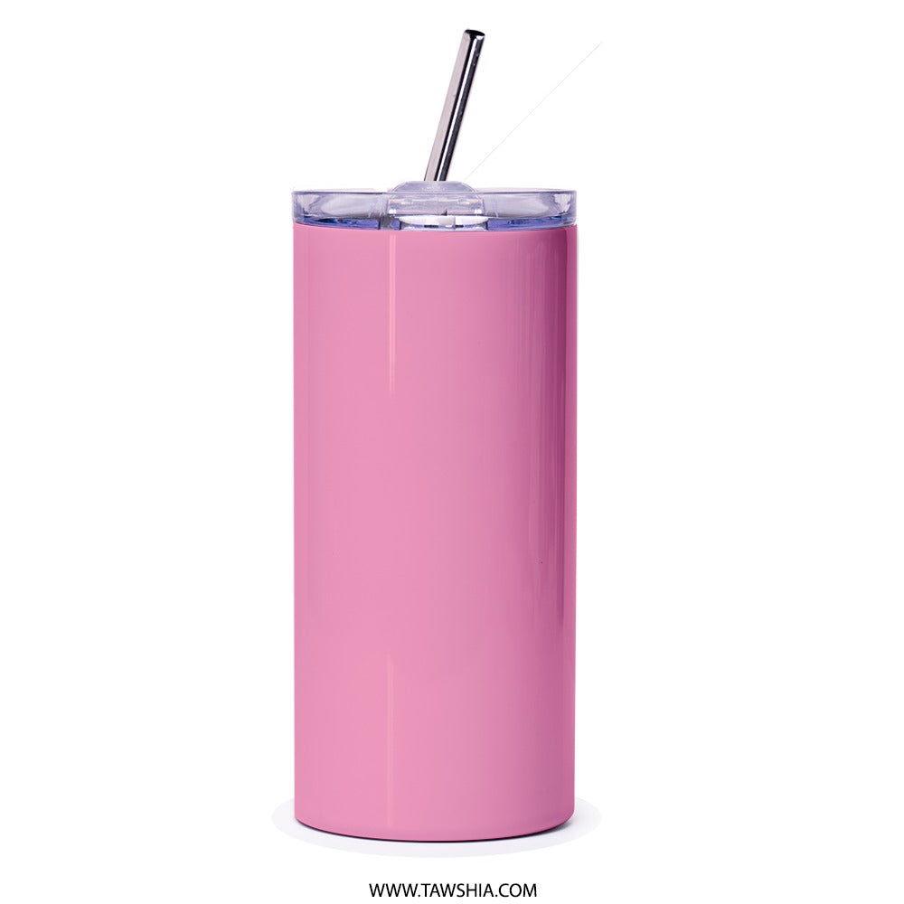 Pink Sorority Tumbler, Diva Hat and Book Tumbler, Sisterhood Gift, Divine Nine, Birthday Gift, Gift for Graduate, Pink and Green - Tawshia