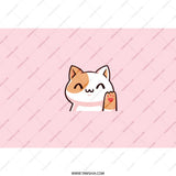 Calico Cat Tumbler, Cute Kitten Tumbler, Kawaii Kitty Tumbler, Pet Lover Gift, Cat Mom Gift, Animal Tumbler, Tumblers - Tawshia