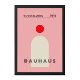 Bauhaus Ausstellung 1919 Wall Art, Modernist Print, Geometric Poster, Exhibition Decor, Minimalist Art, Home Decor - Tawshia