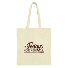 Coffee Lover Tote Bag, Todays Good Mood, Coffee Addict Gift, Trendy Tote Bag, Reusable Shopping Bag, Funny Coffee Bag, Gift for Her - Tawshia