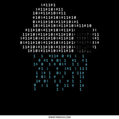 Binary Code Cupcake Graphic Design product