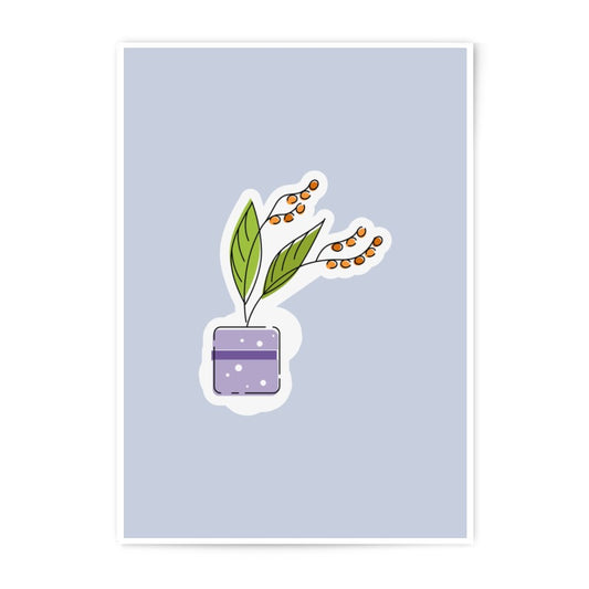 Potted Plant Photographic Prints, Cute Plant Art Prints, Botanical Wall Decor, Minimalist Art, Home Decor Photo Prints, Unique Gift Idea - Tawshia