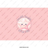 Twinkle Little Star Tumbler, Cute Star Tumbler, Nursery Rhyme Tumbler, Pink Star Cup, Baby Shower Gift Idea, Kids Tumbler - Tawshia
