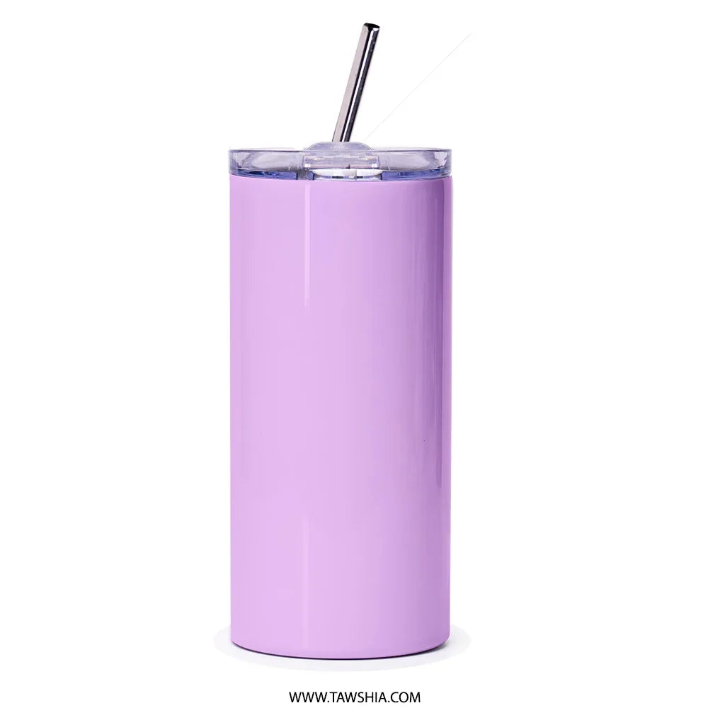Stylish Pastel Purple Insulated Tumbler Drinkware product type