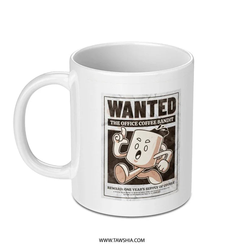 Wanted The Office Coffee Bandit Mug product
