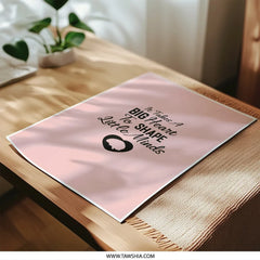 Teacher Appreciation Photographic Prints, Heart Shape Wall Art, Classroom Decor, Gift for Teacher, Shaping Minds Art, Education Decor - Tawshia