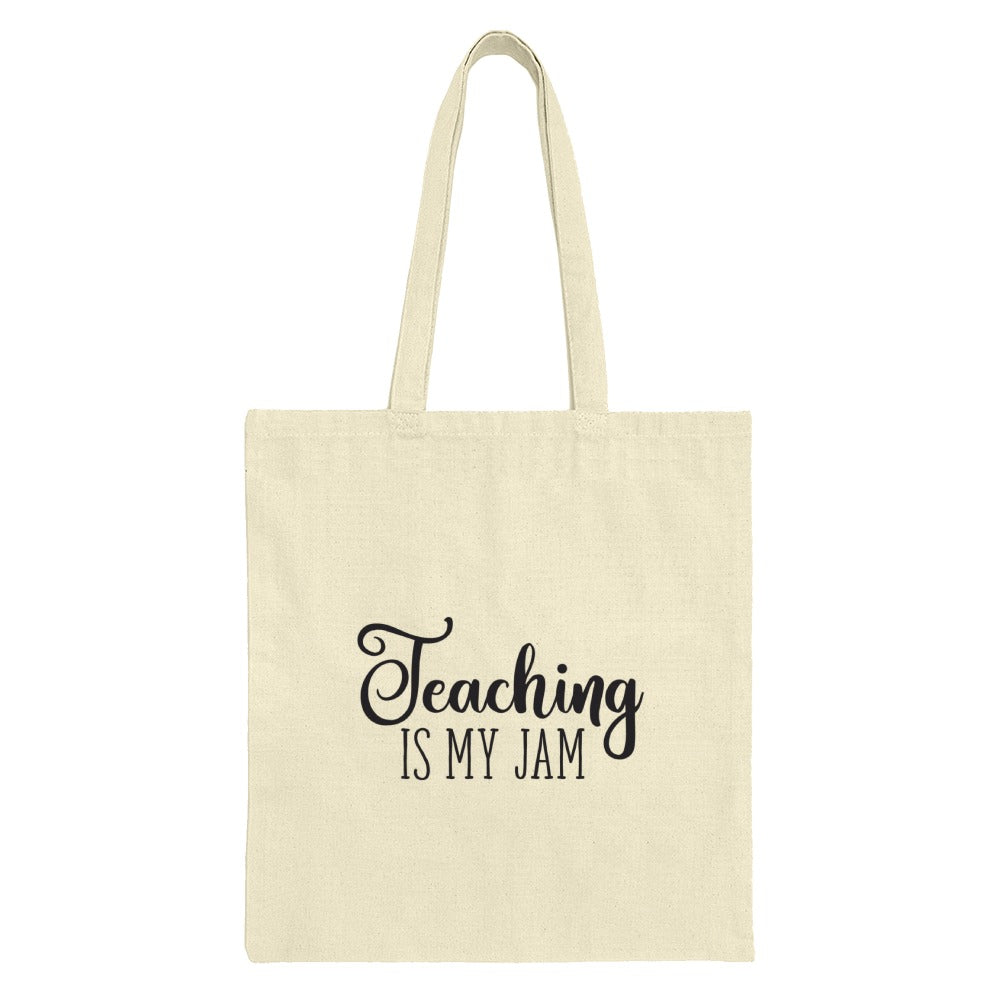 Teaching Is My Jam Tote Bag, Teacher Gift, Educator Appreciation, School Tote, Teacher Bag, Classroom Tote Bag, Teacher Life Tote - Tawshia