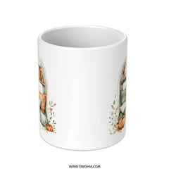 Book Nook Mug, Cozy Reading Spot, Fall Inspired Mug, Book Lover Gift, Autumn Decor Mug, Pumpkin Spice Season, Window Seat Mug - Tawshia