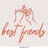Best Friends Pinback Button, Friendship Button Badge, Gift for Bestie, Matching Best Friend Gift, Best Friend Forever Pin, BFF Button - Tawshia