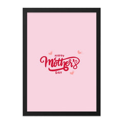 Happy Mothers Day Wall Art, Pink Mothers Day Decor, Gift For Mom, Mothers Day Present, Wall Decor, Home Decor, Mothers Day Celebration - Tawshia