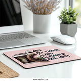 Wanderlust Mouse Pad, Camera Art, Travel Quote Gift, Not All Those Who Wander Are Lost, Inspirational Desk Decor, Office Accessory - Tawshia