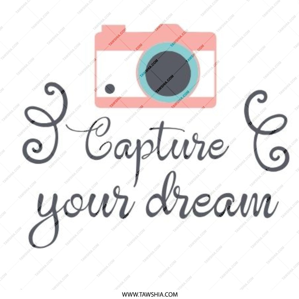 Capture Your Dream Pinback Button, Camera Lover Button, Gift For Photographer, Dream Chaser Button, Inspiration Button, Aesthetic Pin - Tawshia
