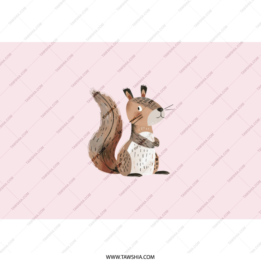 Squirrel Tumbler, Cute Animal Tumbler, Drinkware Gift, Unique Tumblers, Personalized Tumbler, Travel Tumbler, Custom Tumbler, Gifts - Tawshia