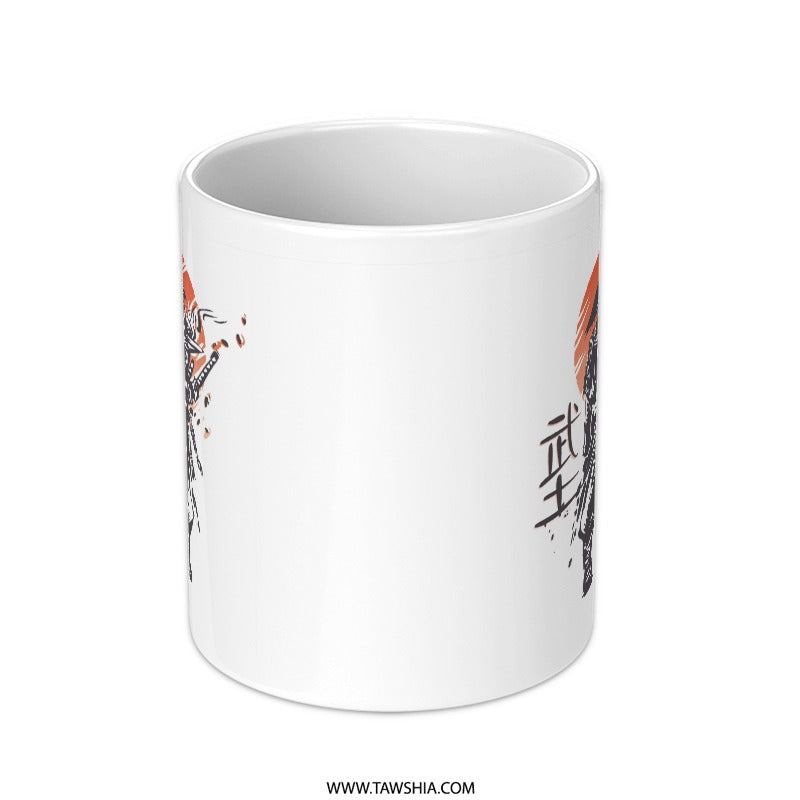 Samurai Warrior Art Print Mug product type