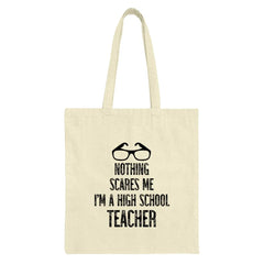 High School Teacher Tote Bag, Funny Teacher Gift, Teacher Appreciation Gift, Teacher Bag, Educator Gift, Graduation Gift - Tawshia