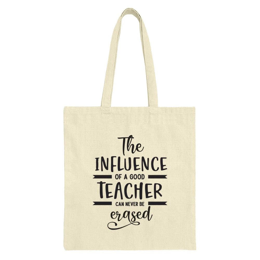 Teacher Influence Tote, Appreciation Gift, End of Year, Teacher Tote Bag, Educator Present, Gift for Teachers, Thank You Teacher Bag - Tawshia