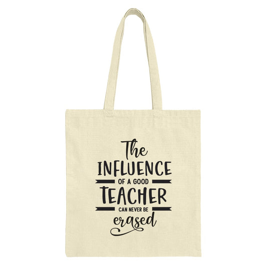 Teacher Influence Tote, Appreciation Gift, End of Year, Teacher Tote Bag, Educator Present, Gift for Teachers, Thank You Teacher Bag - Tawshia