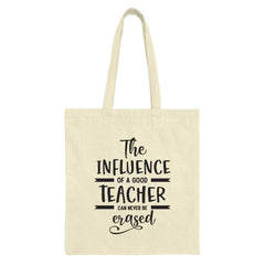 Teacher Influence Tote, Appreciation Gift, End of Year, Teacher Tote Bag, Educator Present, Gift for Teachers, Thank You Teacher Bag - Tawshia