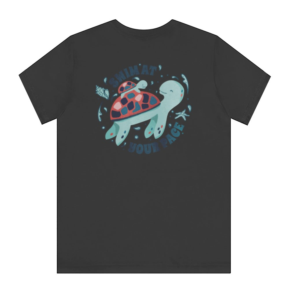 Chill at Your Pace Turtle Graphic T-Shirt product type