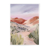 Desert Landscape Photographic Print, Mountain Range Art, Sunset Sky Wall Art, Modern Nature Photo, Southwestern Decor, Home Decor - Tawshia